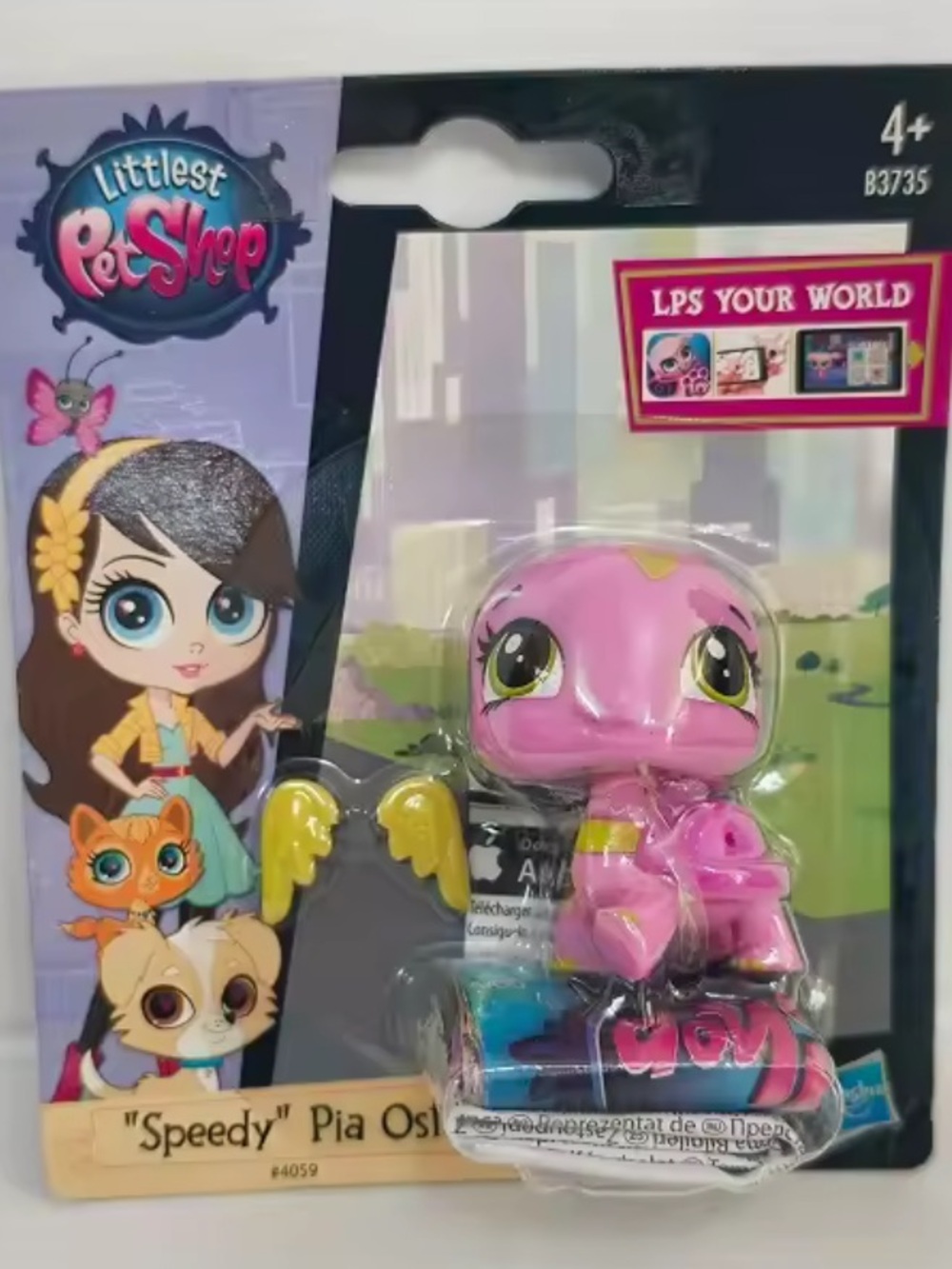 Littlest Pet Shop Pink 'Speedy' Toy Figure - Kids Toys